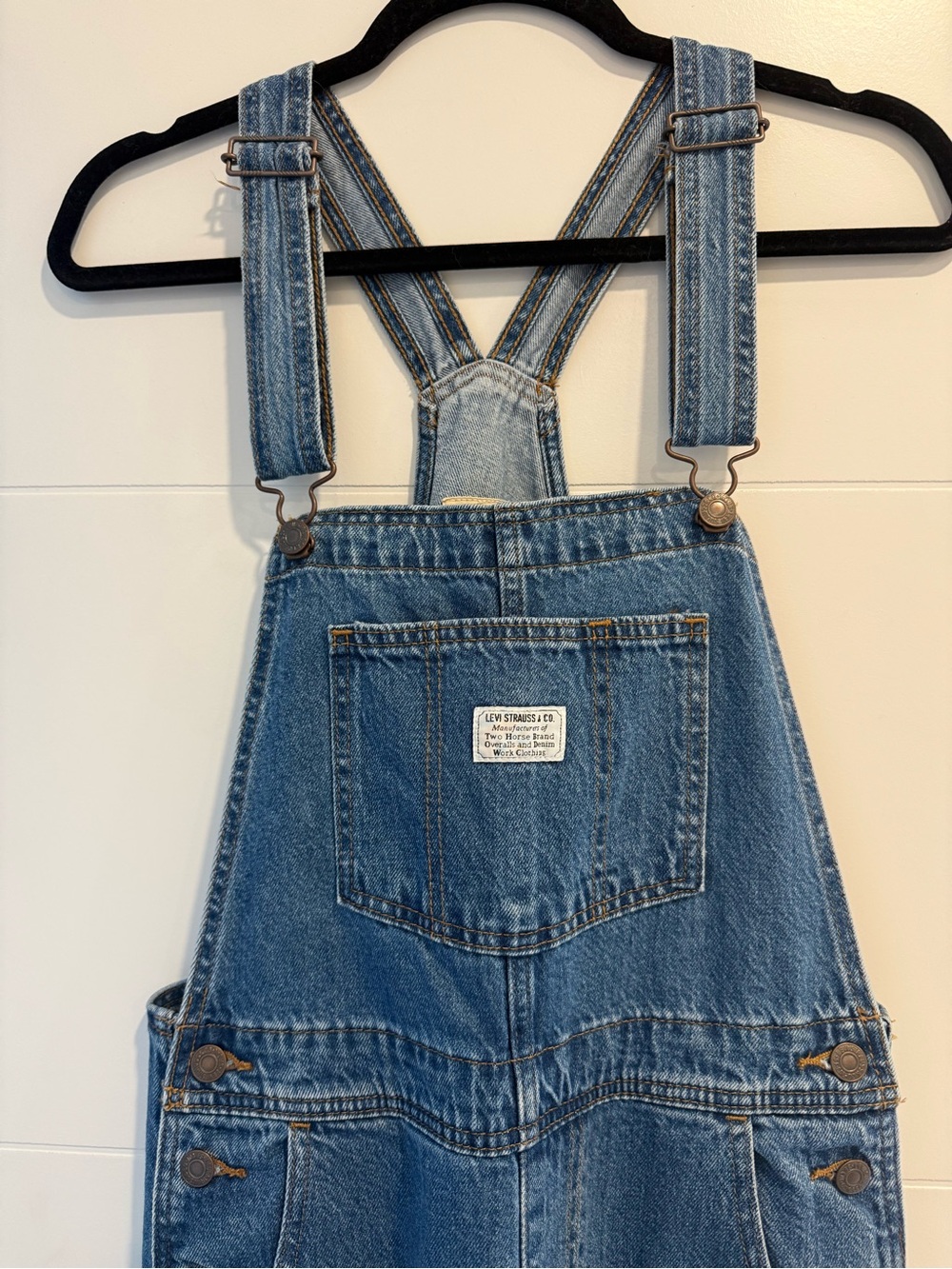 Levi's Blue Denim Women’s Overalls - Picture 2 of 5